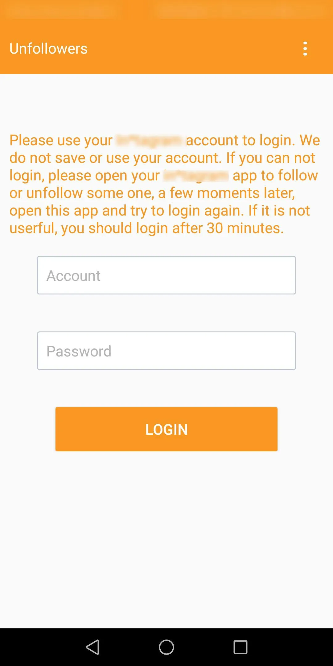 Unfollow Users | Indus Appstore | Screenshot