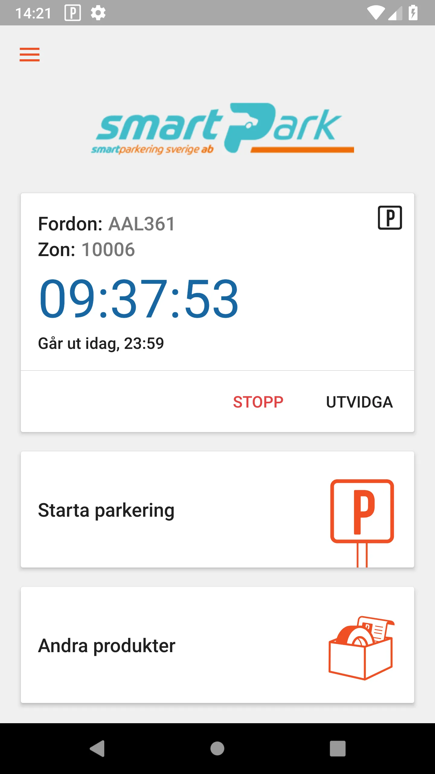 SmartPark | Indus Appstore | Screenshot