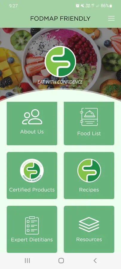 FODMAP Friendly | Indus Appstore | Screenshot