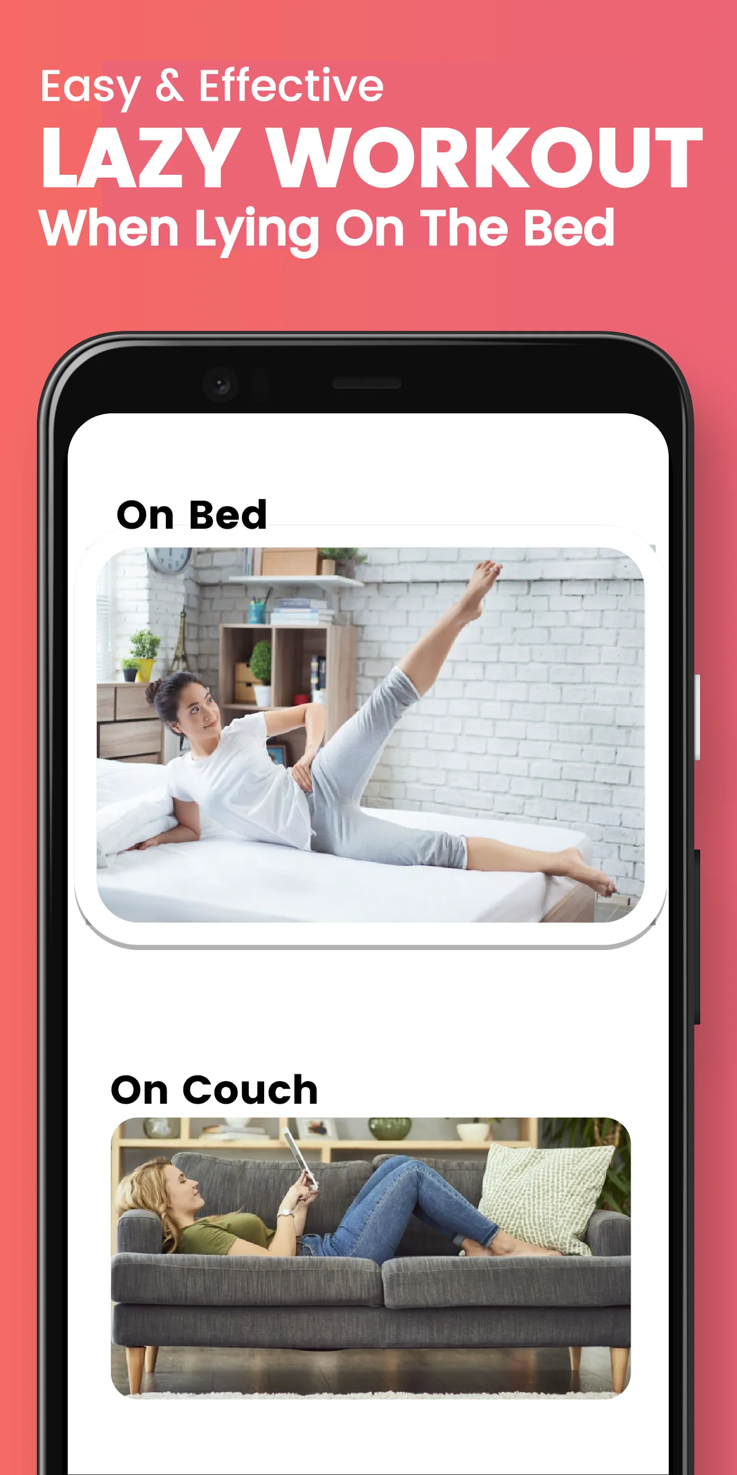 Lazy Workout - Get Fit In Bed | Indus Appstore | Screenshot