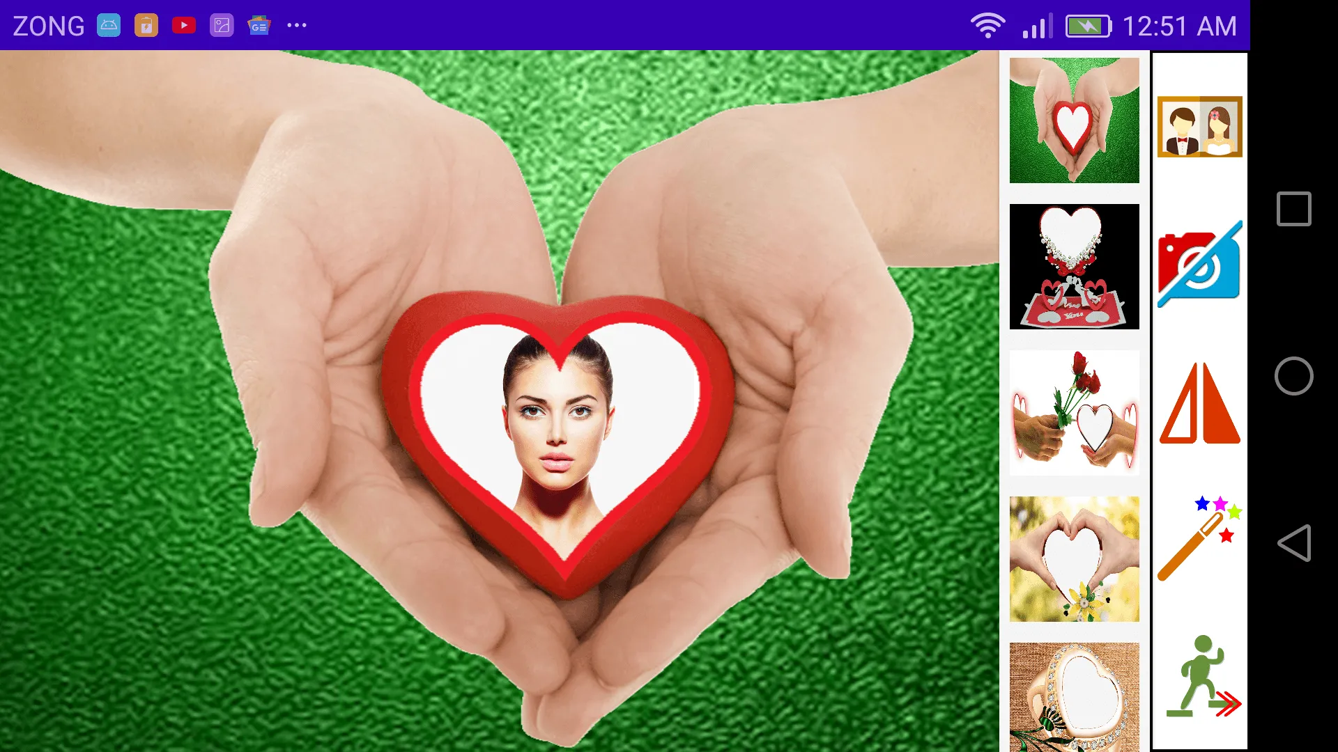 Love Picture Photo Frames | Indus Appstore | Screenshot