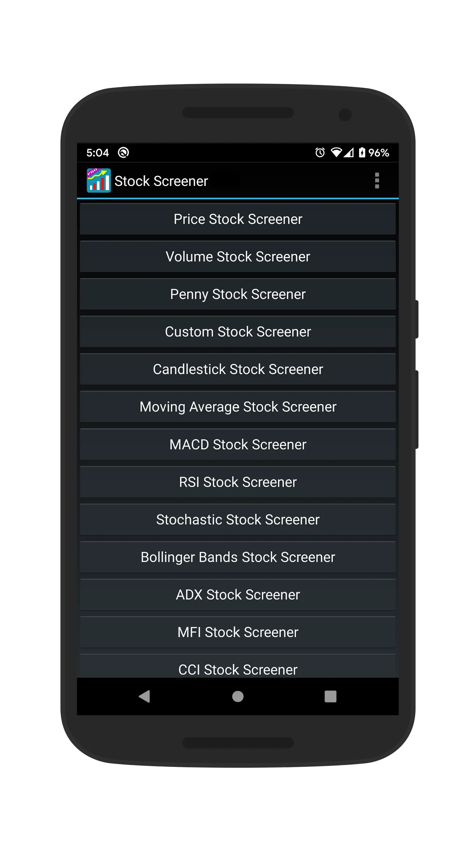 Stock Screener | Indus Appstore | Screenshot