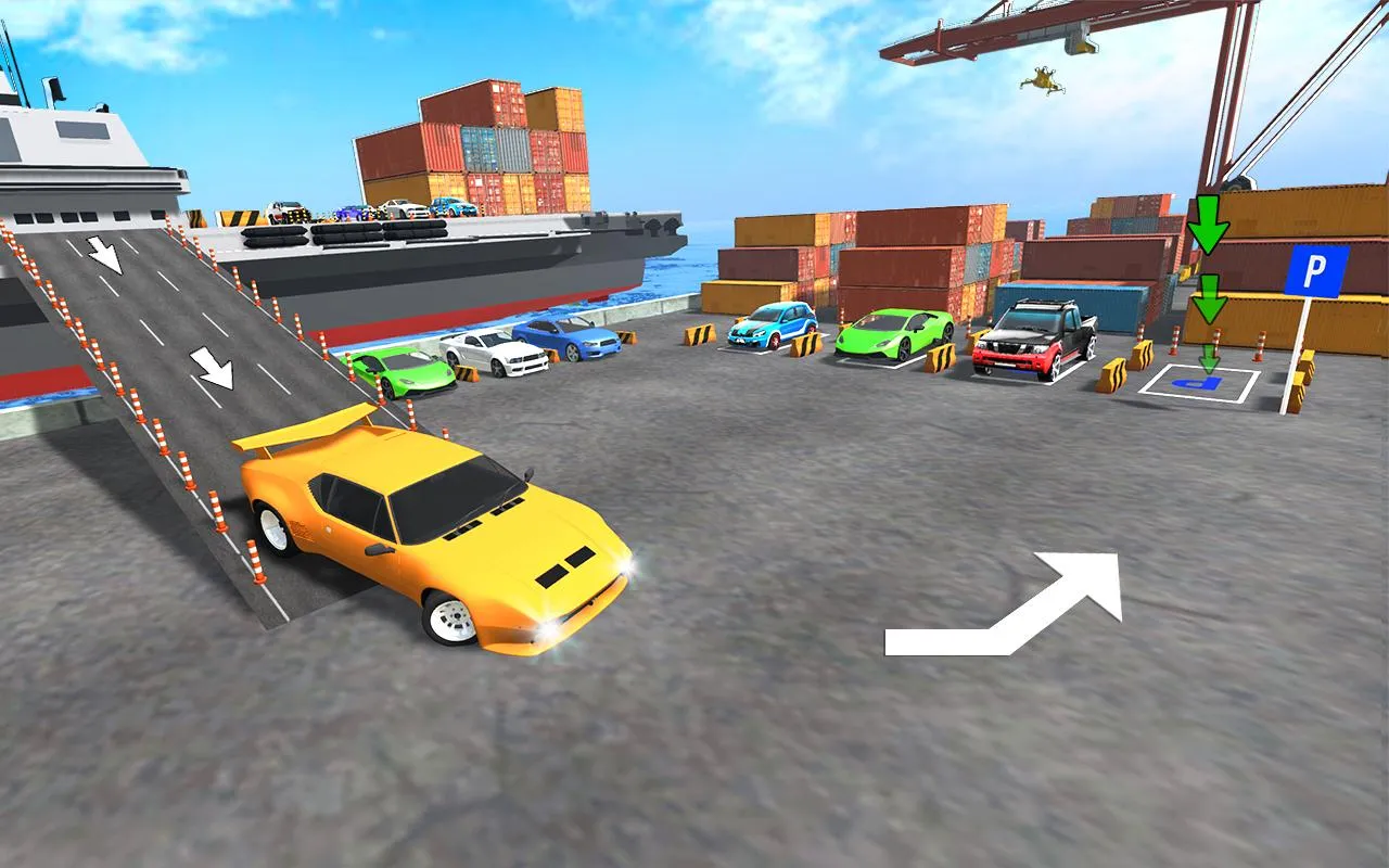 Car Park Ship Drive Simulator | Indus Appstore | Screenshot