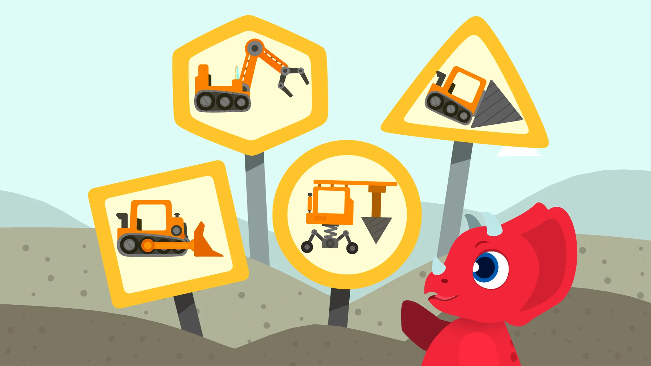 Dinosaur Digger 2 Truck Games | Indus Appstore | Screenshot