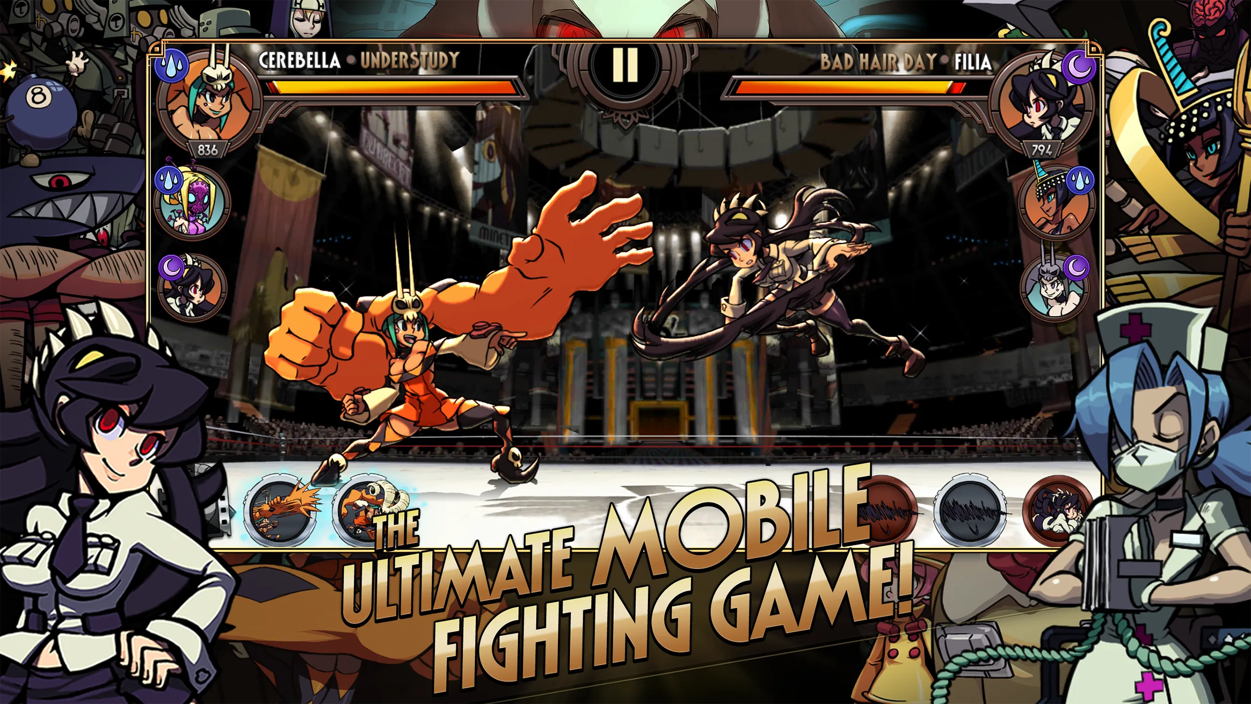 Skullgirls: Fighting RPG | Indus Appstore | Screenshot