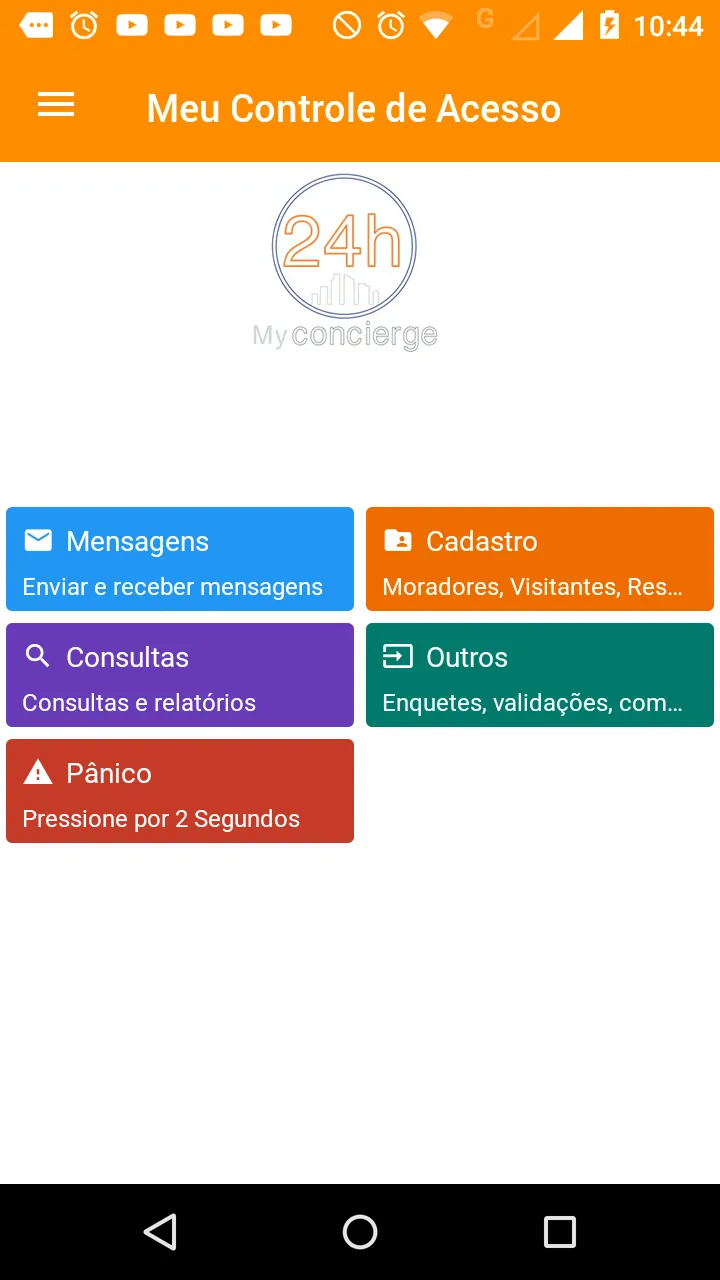 Meu Controle de Acesso | Indus Appstore | Screenshot