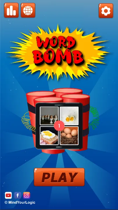 Word Bomb : 4 pics 1 word | Indus Appstore | Screenshot