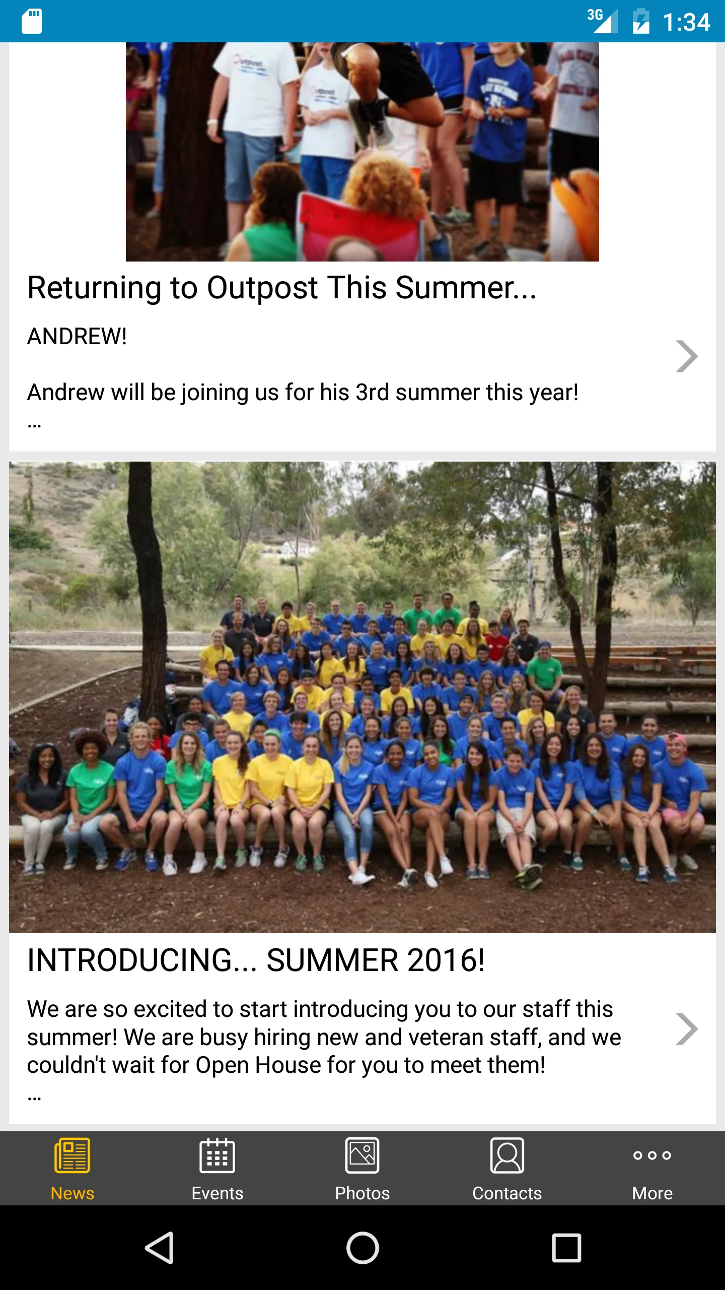 Outpost Summer Camps | Indus Appstore | Screenshot