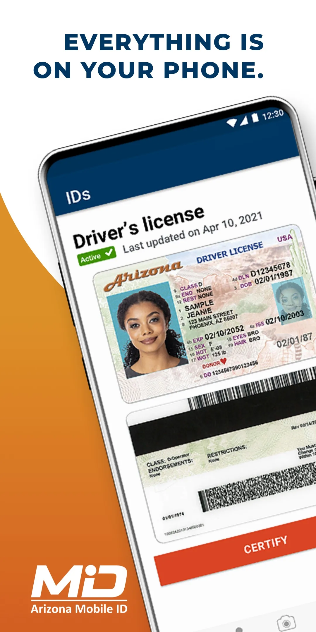 Arizona Mobile ID | Indus Appstore | Screenshot