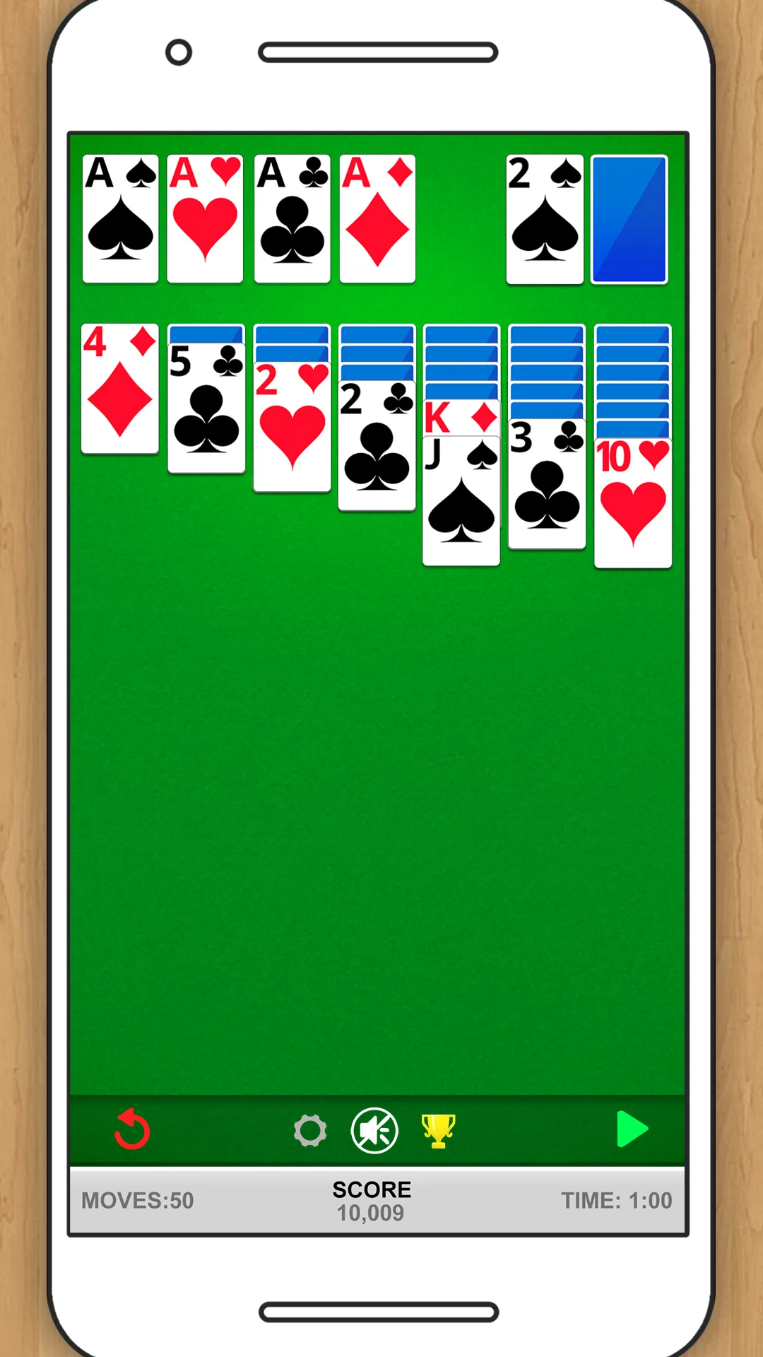 SOLITAIRE CLASSIC CARD GAME | Indus Appstore | Screenshot