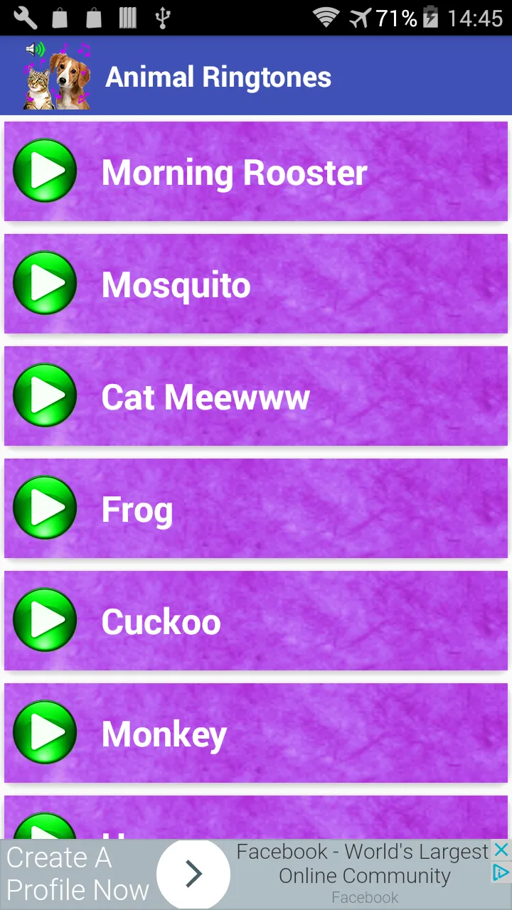 Animal Ringtones | Indus Appstore | Screenshot