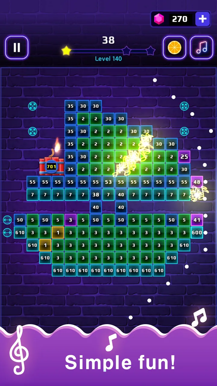 Brick Breaker Music : Amazing | Indus Appstore | Screenshot