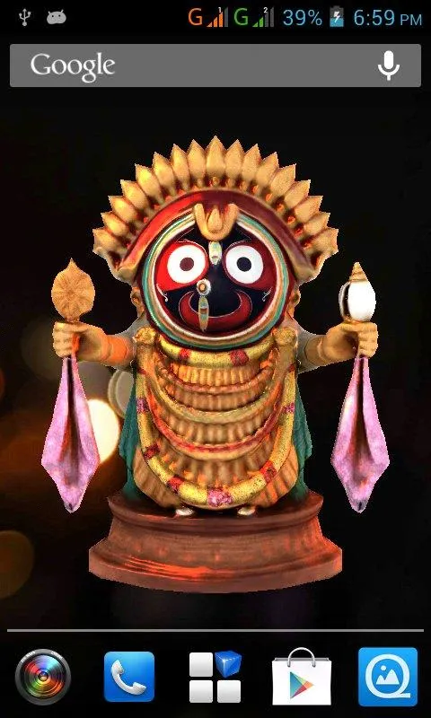 3D Jagannath Live Wallpaper | Indus Appstore | Screenshot