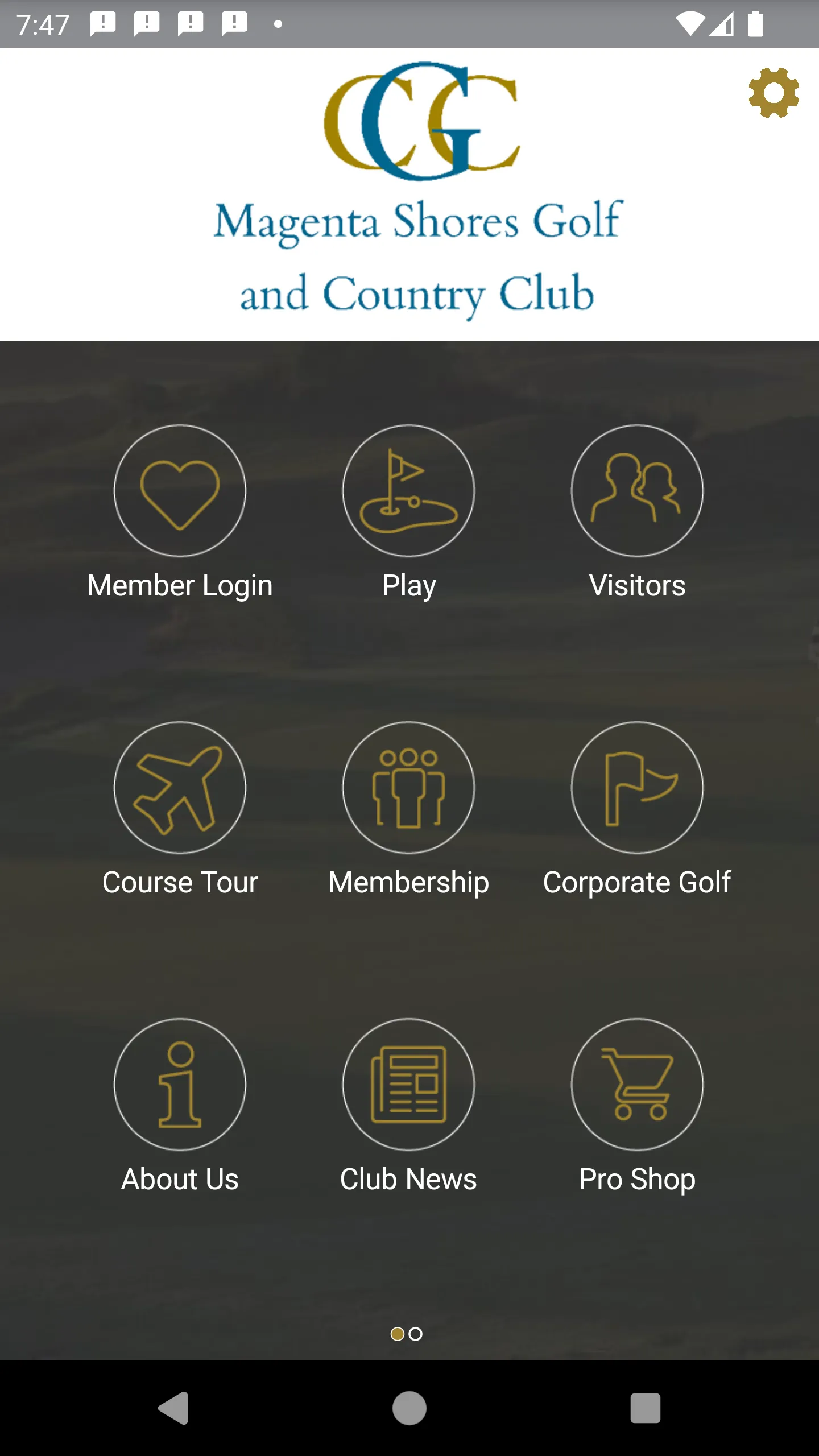 Magenta Shores Golf Club | Indus Appstore | Screenshot