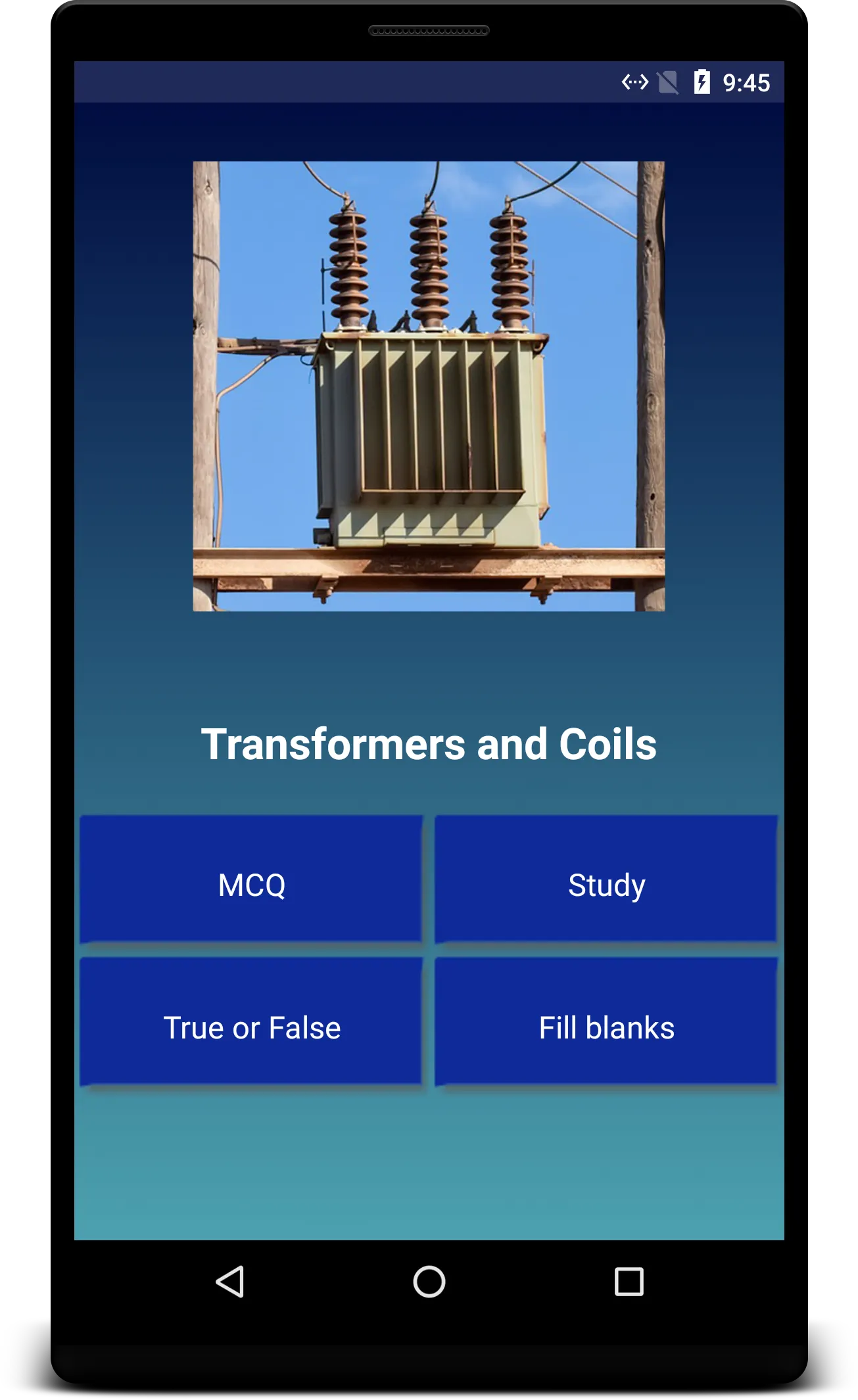 Transformers and Coils Knowled | Indus Appstore | Screenshot