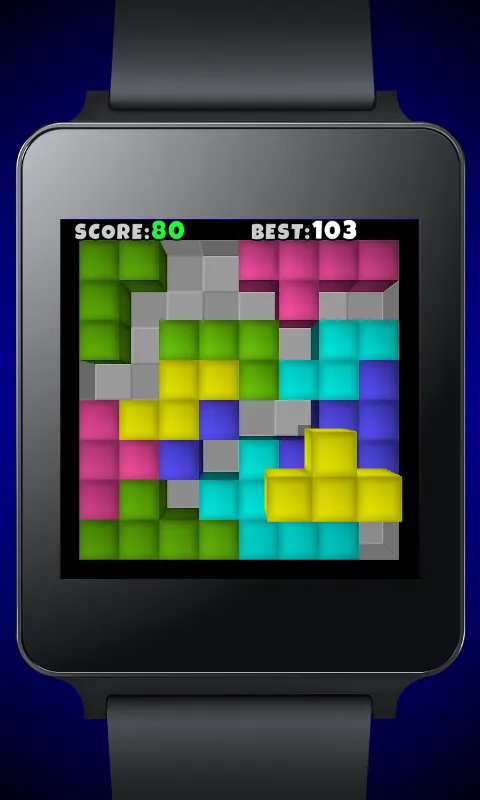 TetroCrate 3D for Android Wear | Indus Appstore | Screenshot
