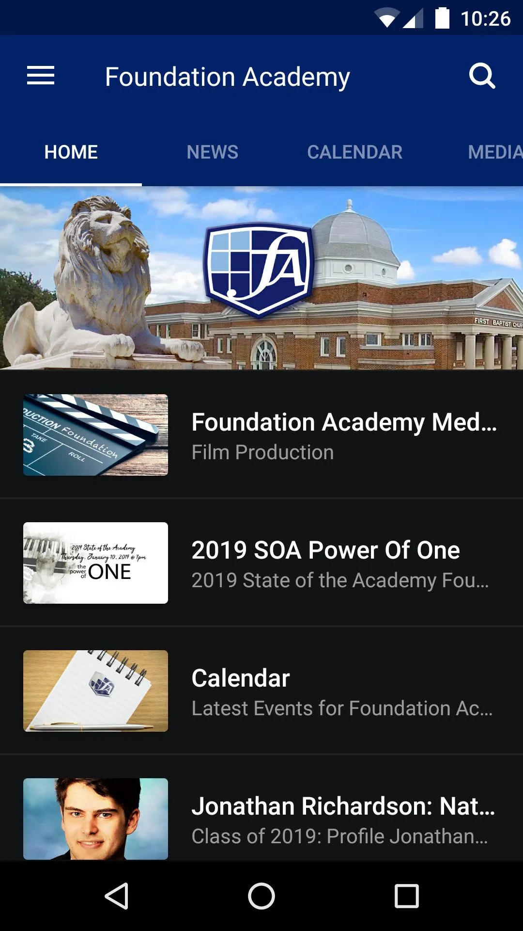 Foundation Academy WG | Indus Appstore | Screenshot