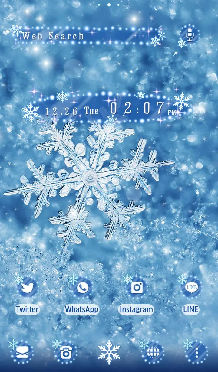 Snowflakes | Indus Appstore | Screenshot