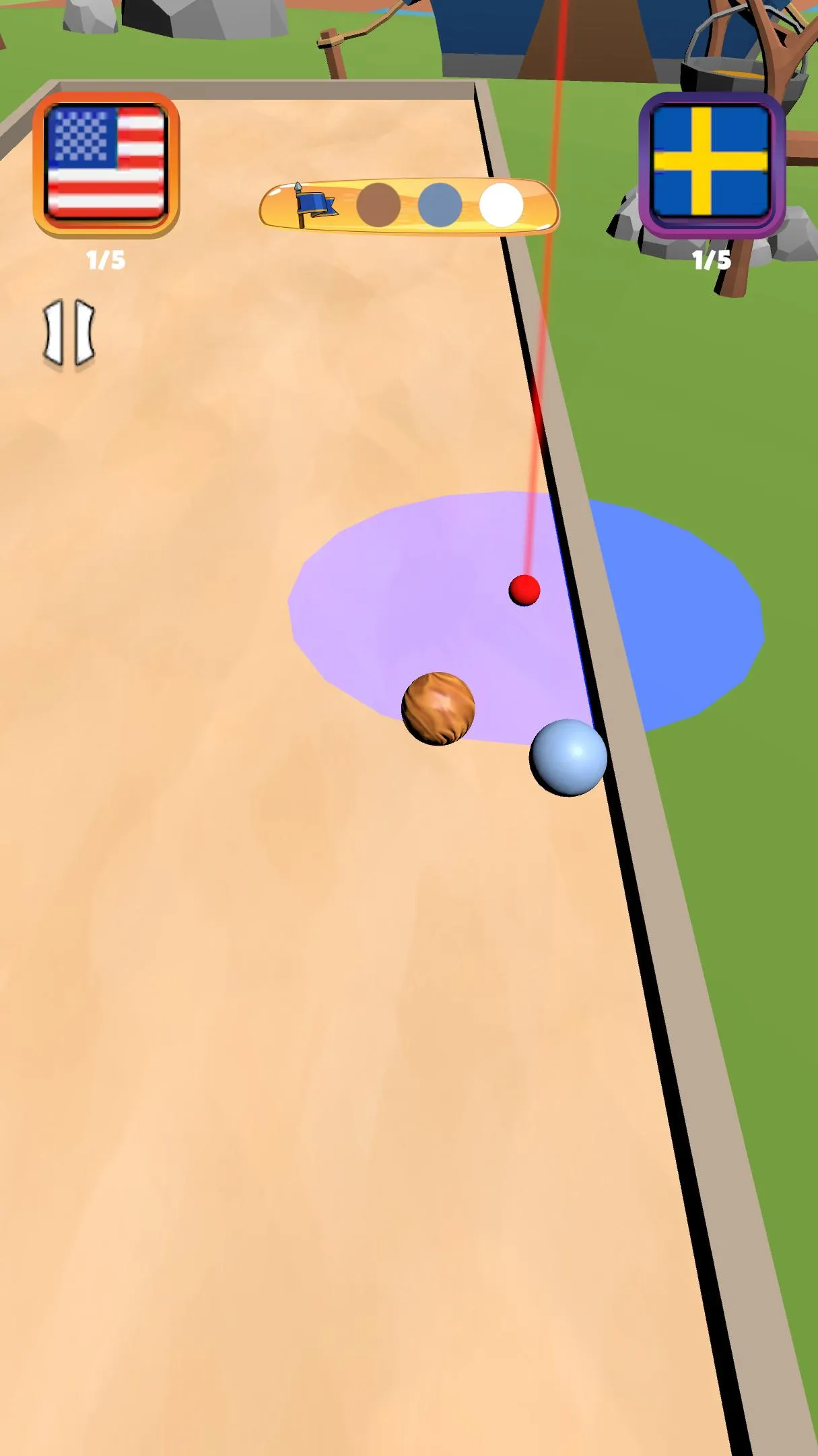 Bocce Ball 3D: Nations League | Indus Appstore | Screenshot