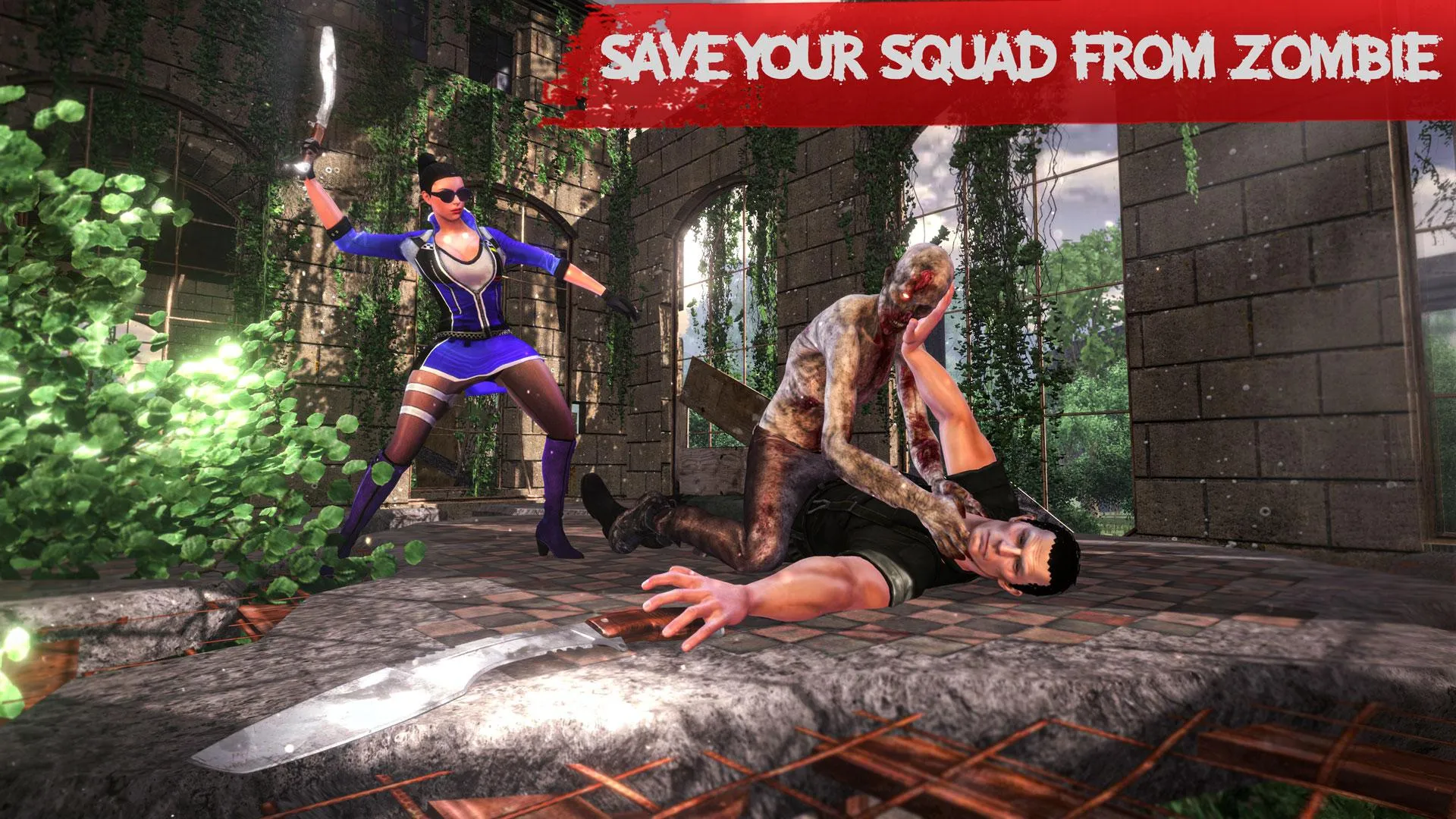 Zombie Combat: Zombie Catchers | Indus Appstore | Screenshot