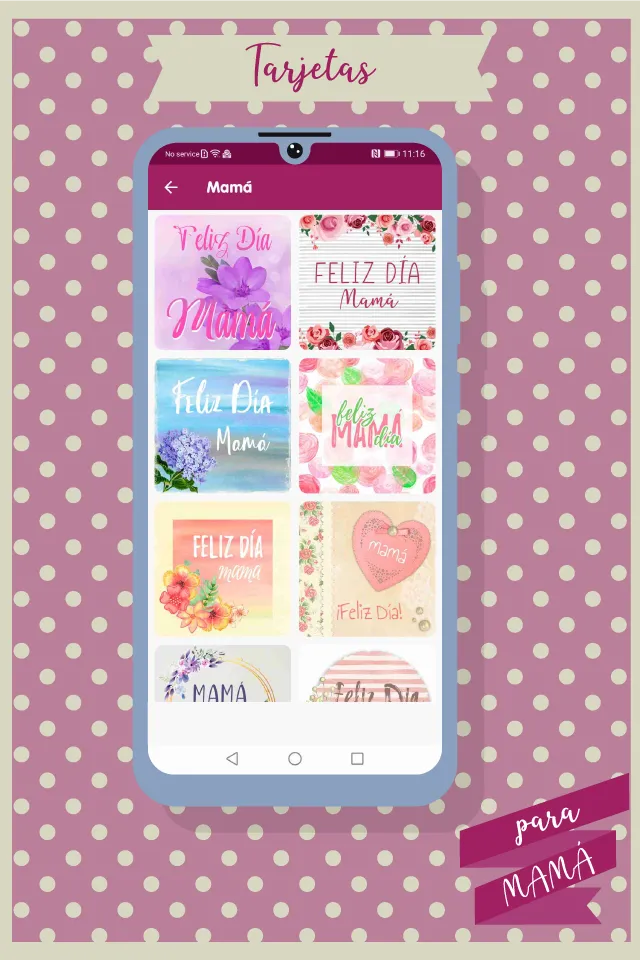 Tarjetas para Mamá | Indus Appstore | Screenshot