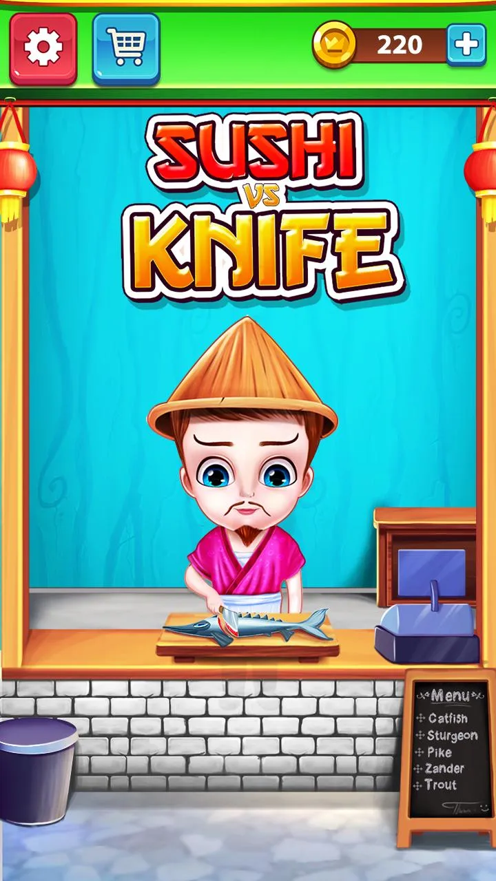 Sushi vs Knife | Indus Appstore | Screenshot