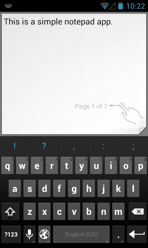 Notepad | Indus Appstore | Screenshot