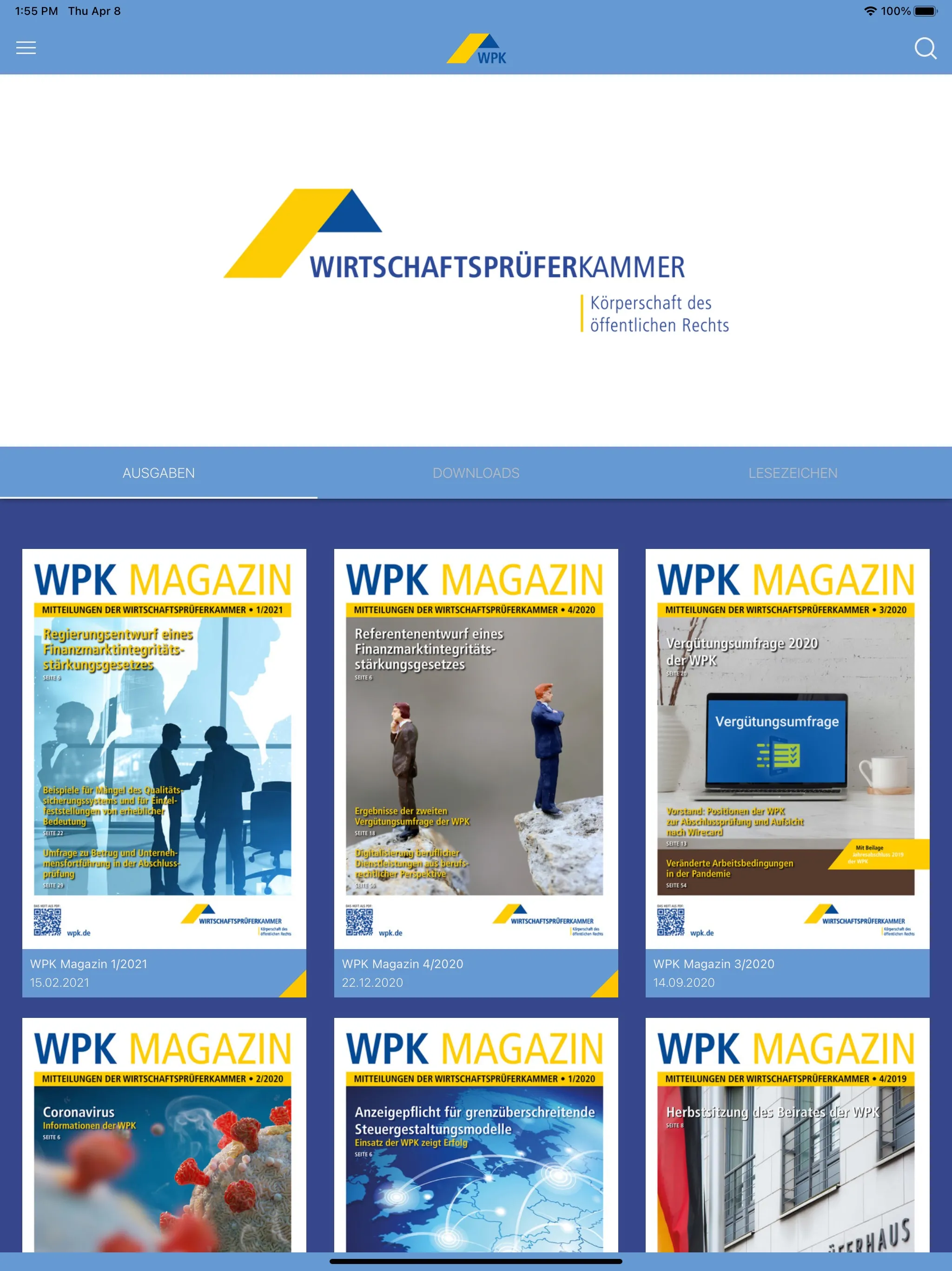 WPK Magazin | Indus Appstore | Screenshot