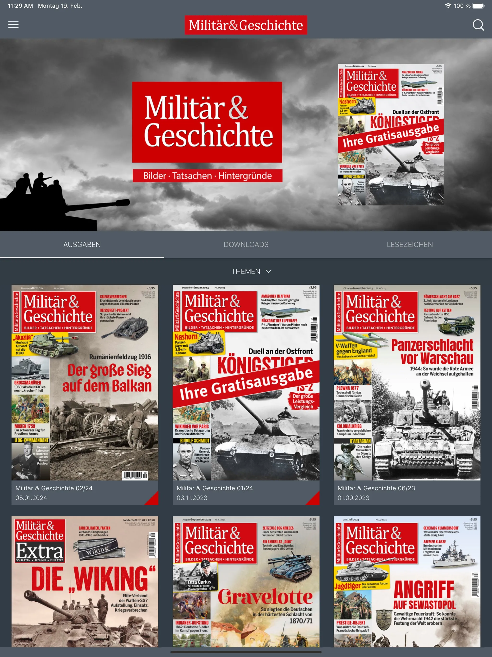 Militär & Geschichte Magazin | Indus Appstore | Screenshot