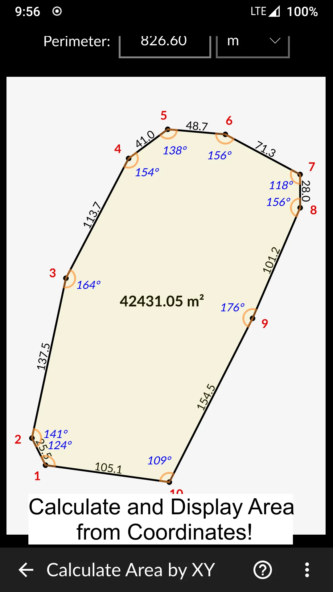 Surveying Calculator | Indus Appstore | Screenshot