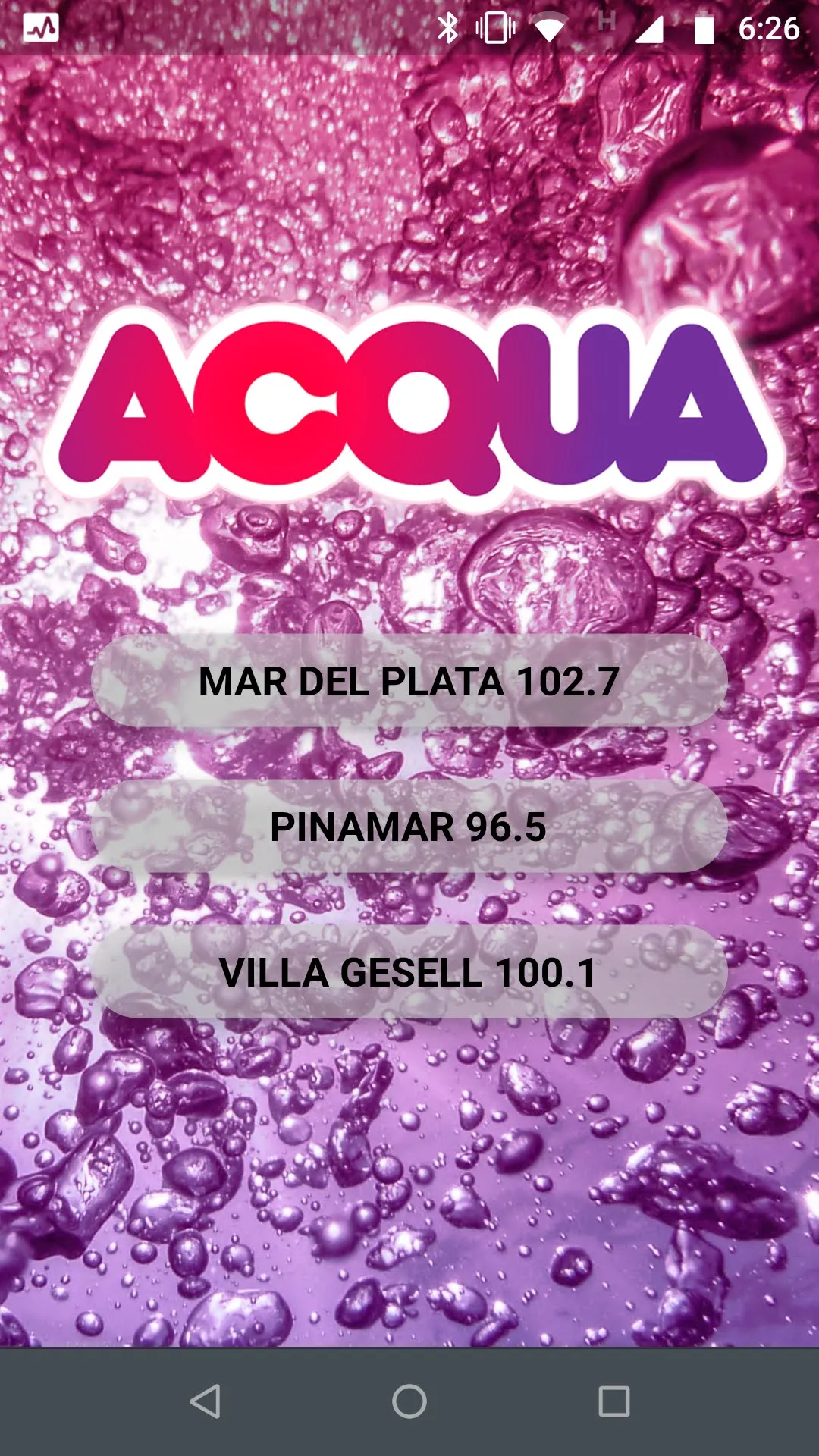 Listen Radio Acqua 105.9 | Indus Appstore | Screenshot