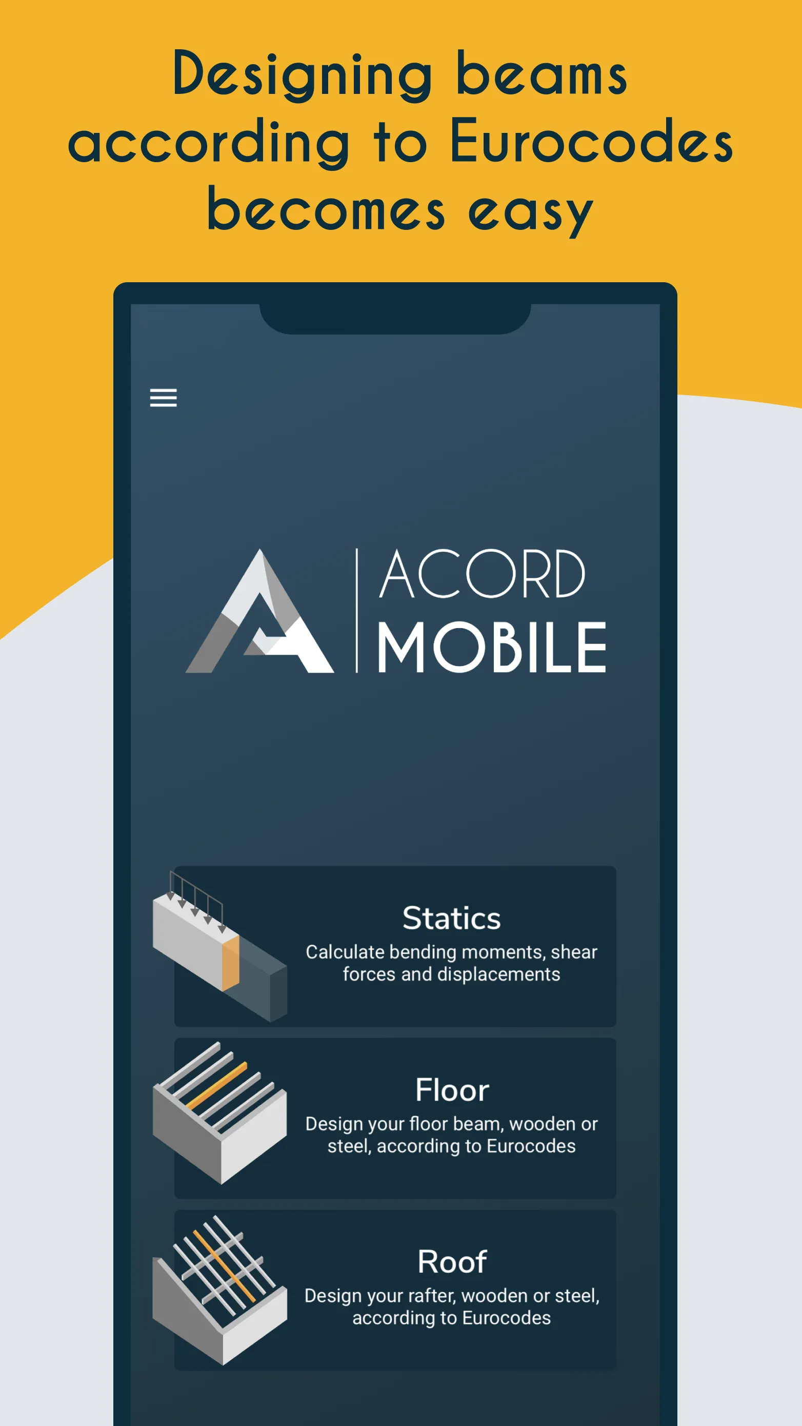 ACORD Mobile - Design Beams | Indus Appstore | Screenshot