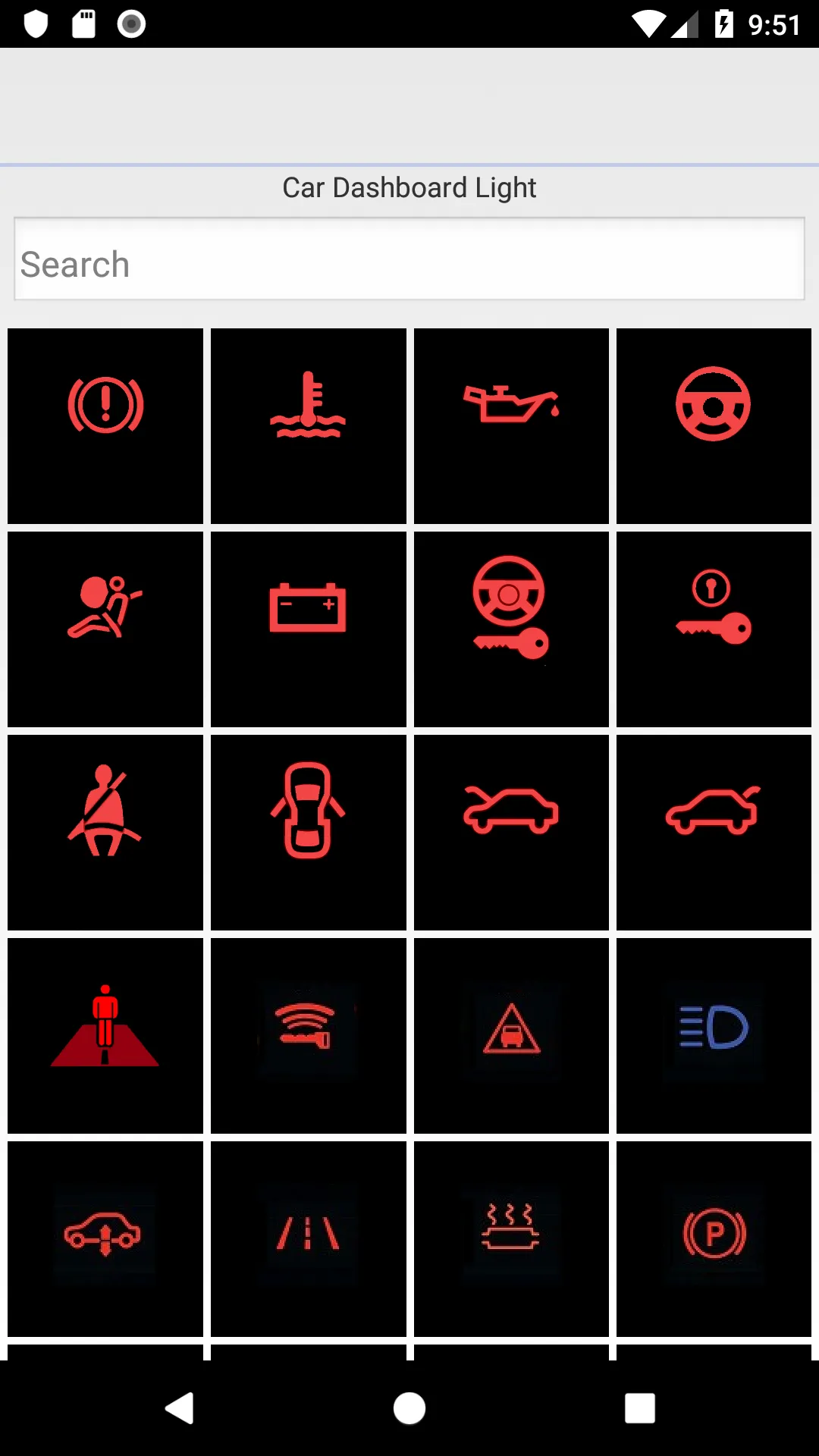 Car Dashboard Light | Indus Appstore | Screenshot