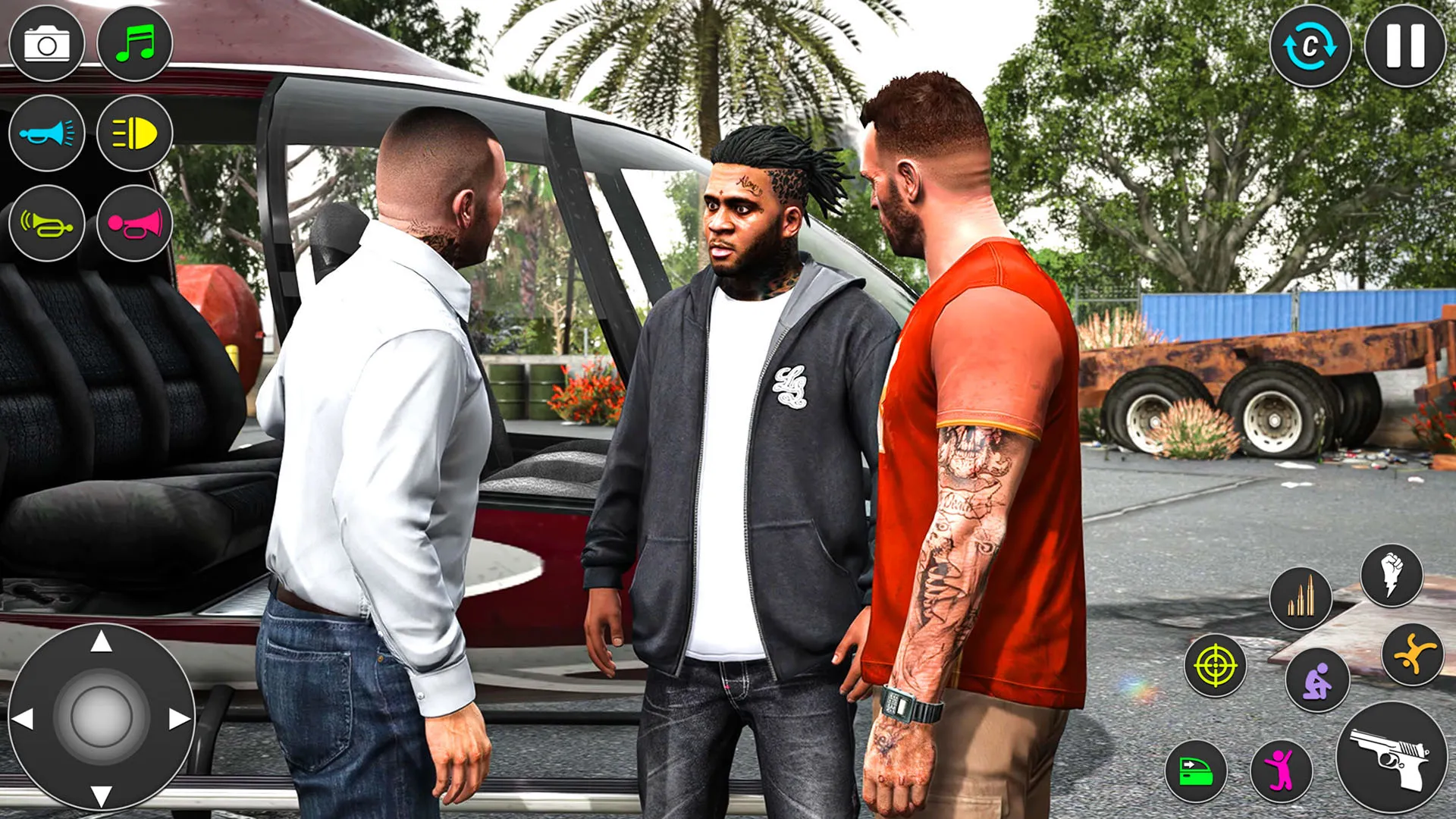 Open World City Mafia Car Game | Indus Appstore | Screenshot