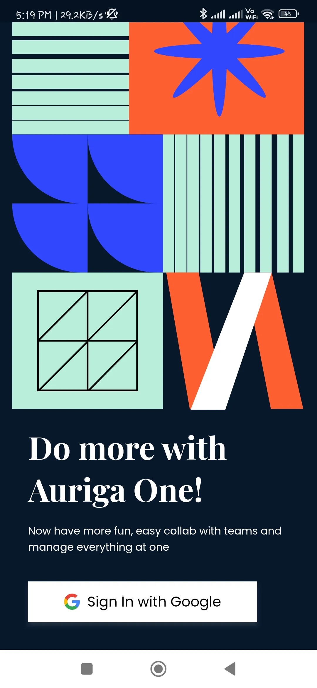 Auriga ONE | Indus Appstore | Screenshot