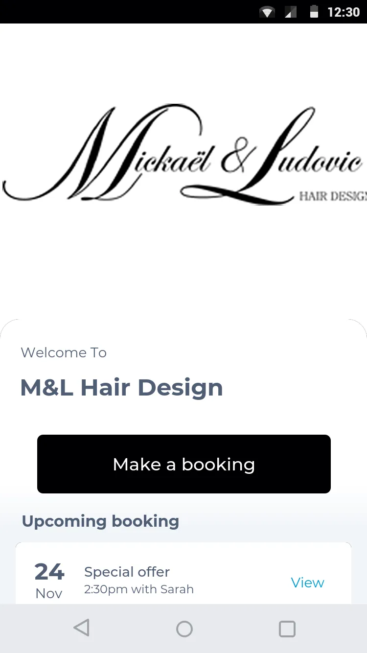 M&L Hair Design | Indus Appstore | Screenshot