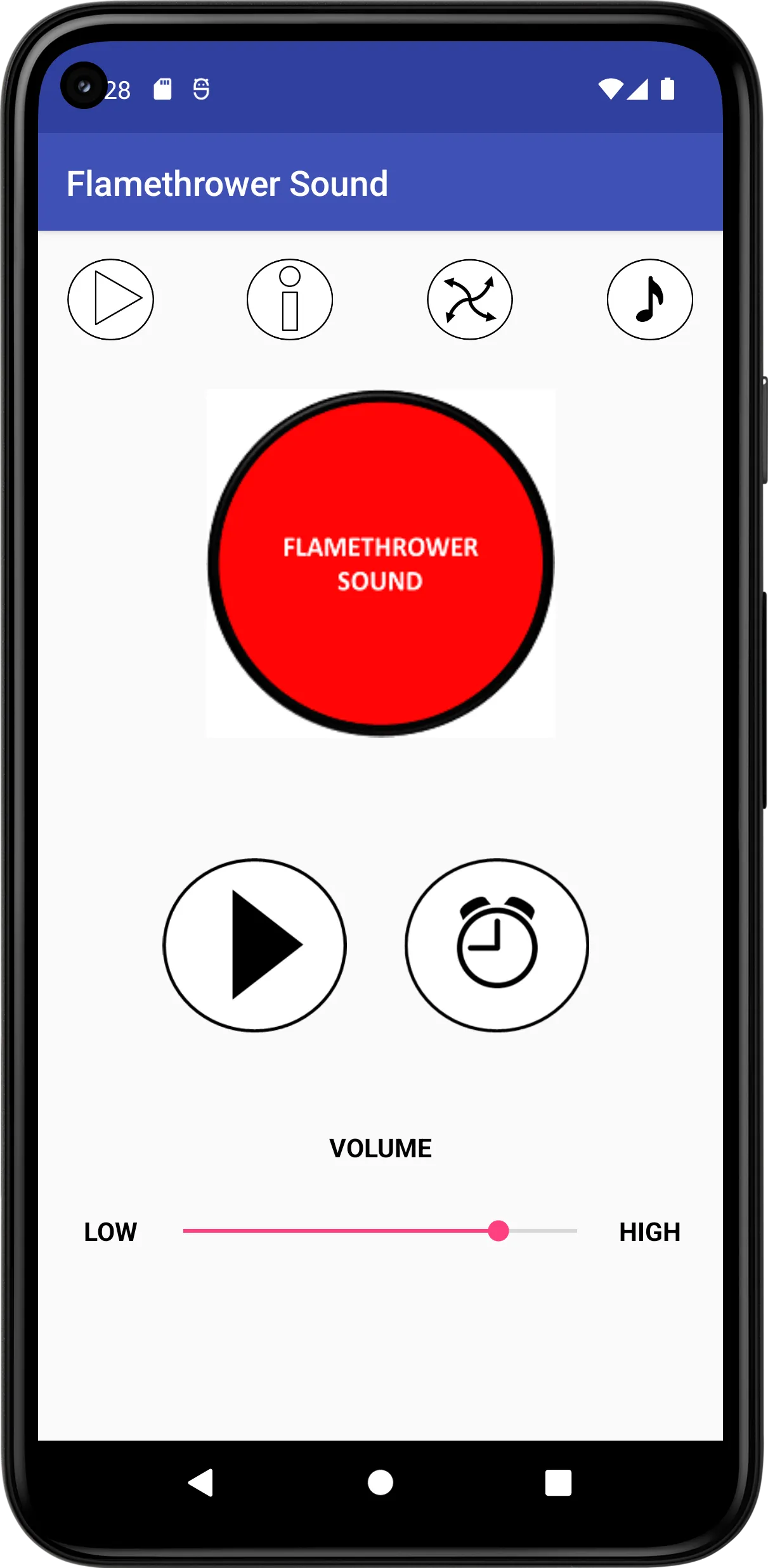 Flamethrower Sound | Indus Appstore | Screenshot