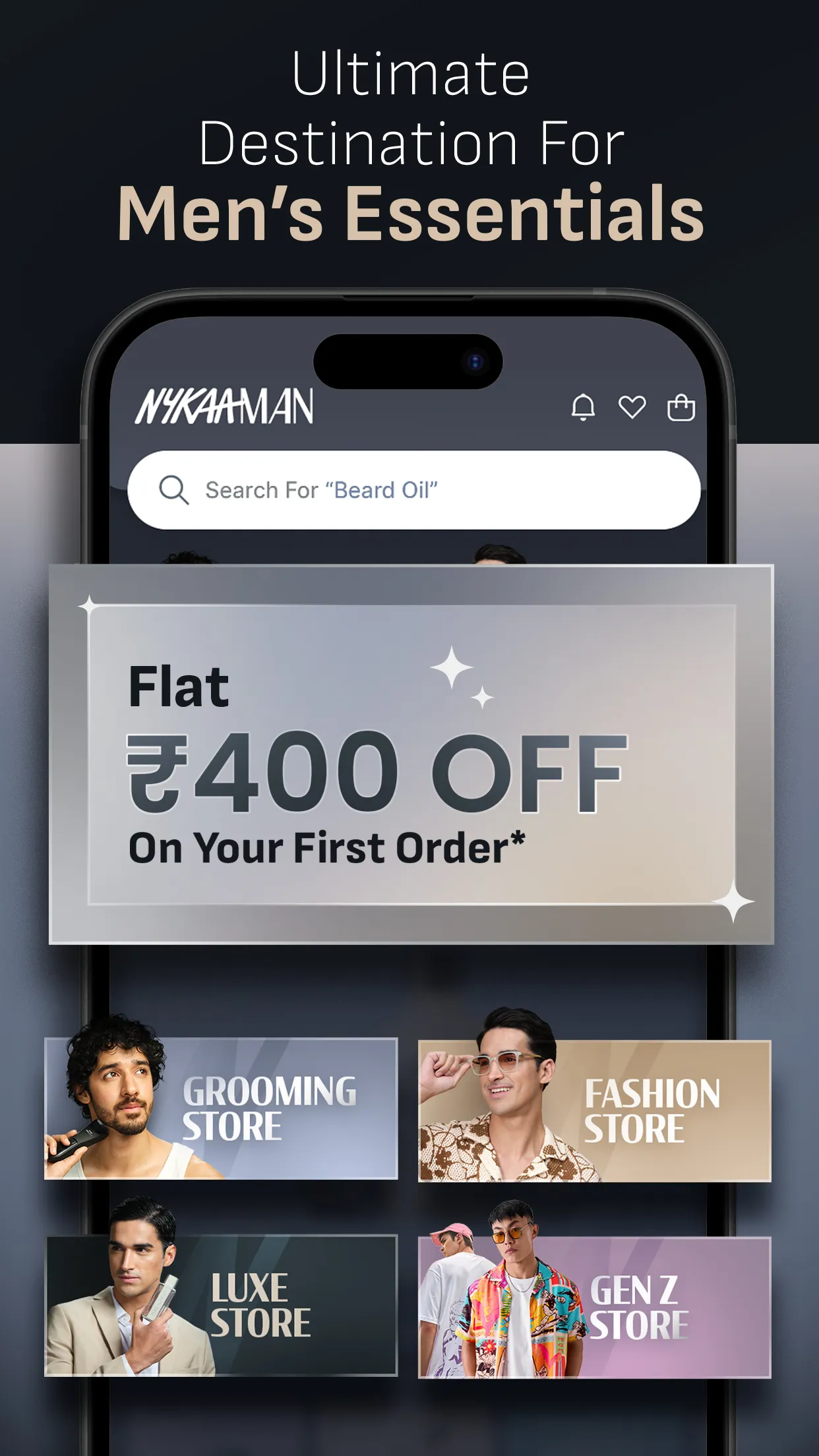 Nykaa Man - Men's Shopping App | Indus Appstore | Screenshot