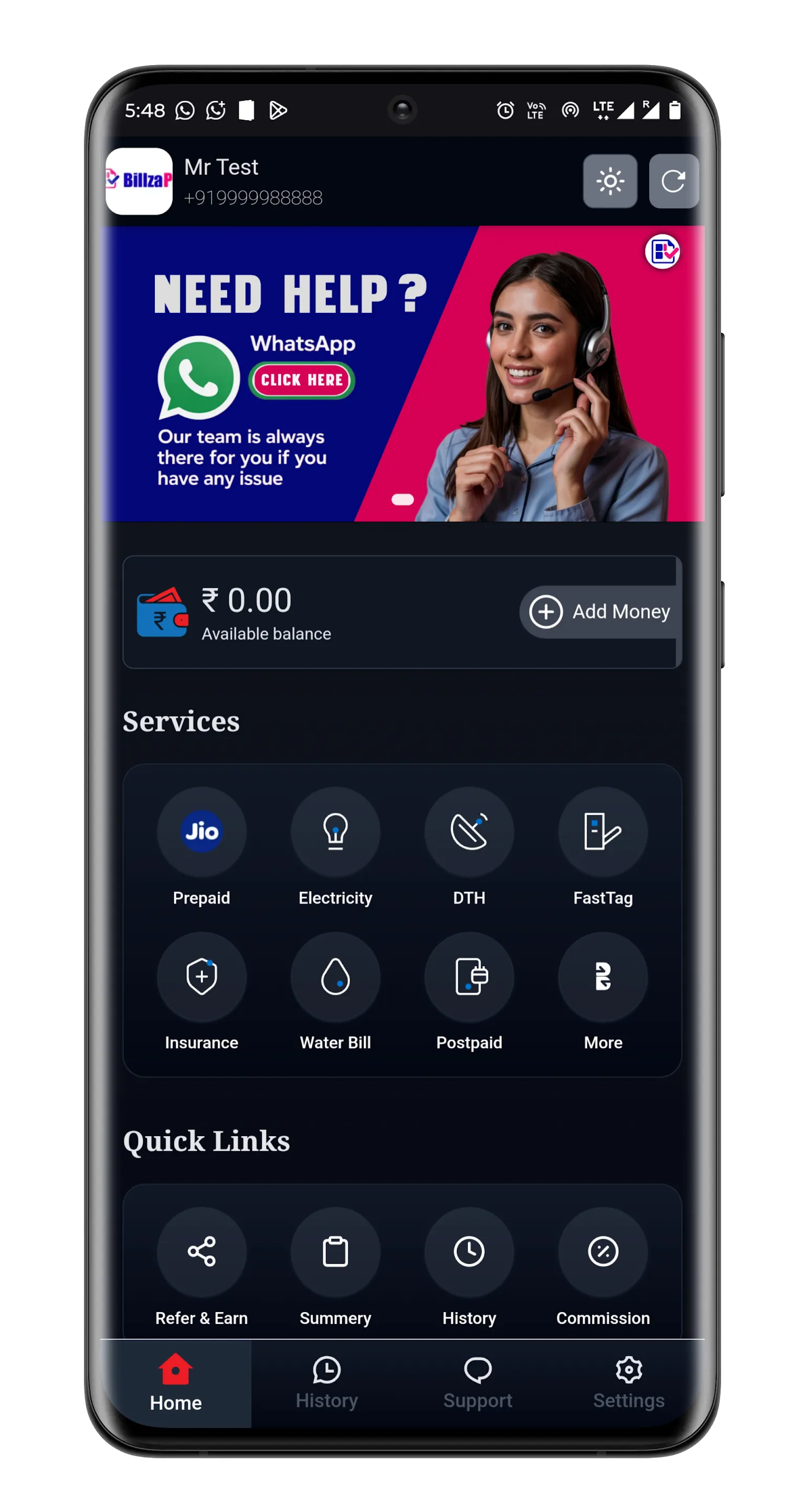Billza Pay | Recharge App | Indus Appstore | Screenshot