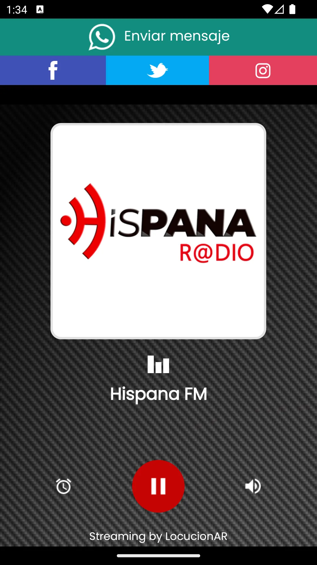 Hispana FM | Indus Appstore | Screenshot