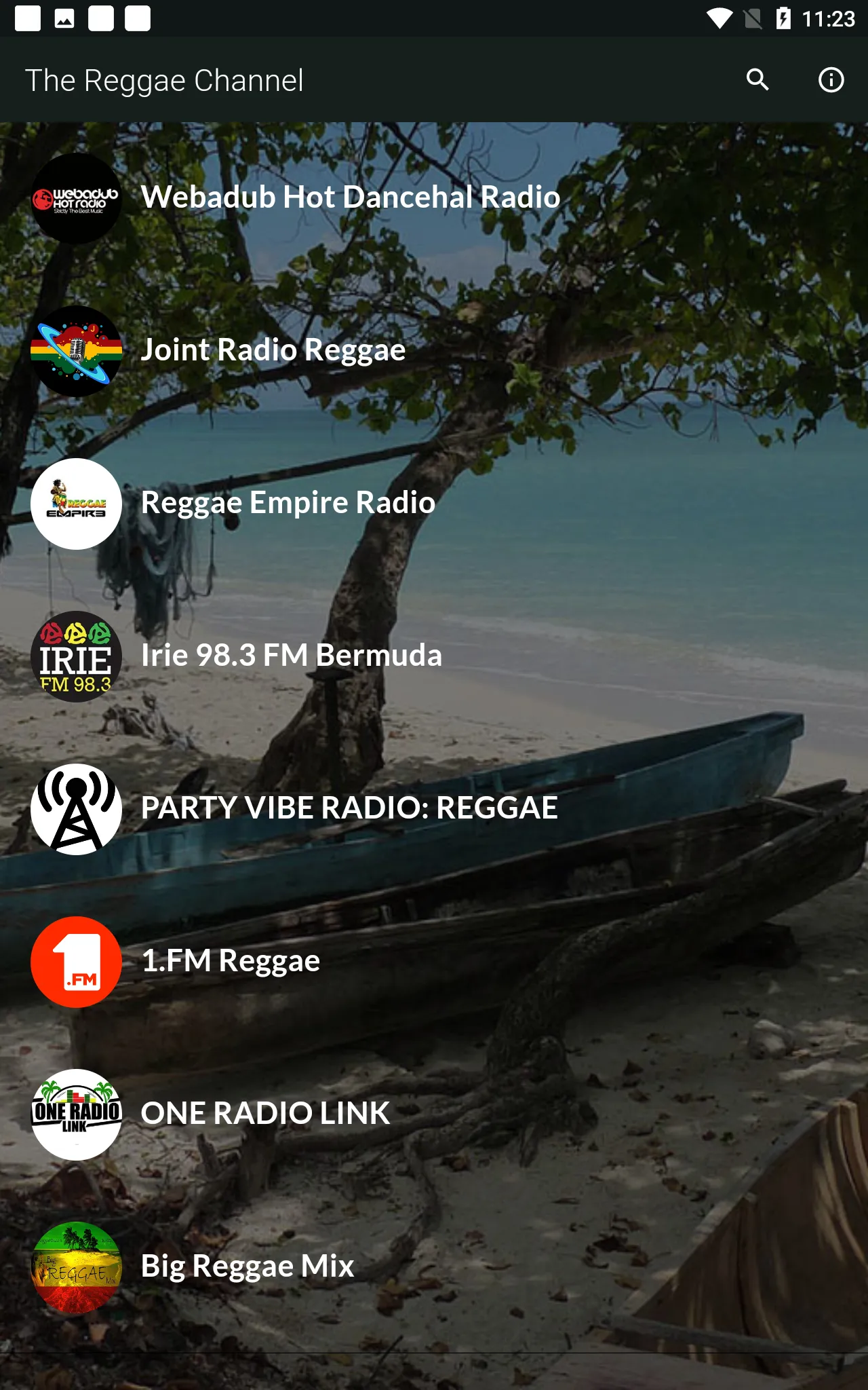 The Reggae Channel - Radios | Indus Appstore | Screenshot