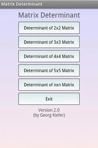 Matrix Operations Calculator | Indus Appstore | Screenshot