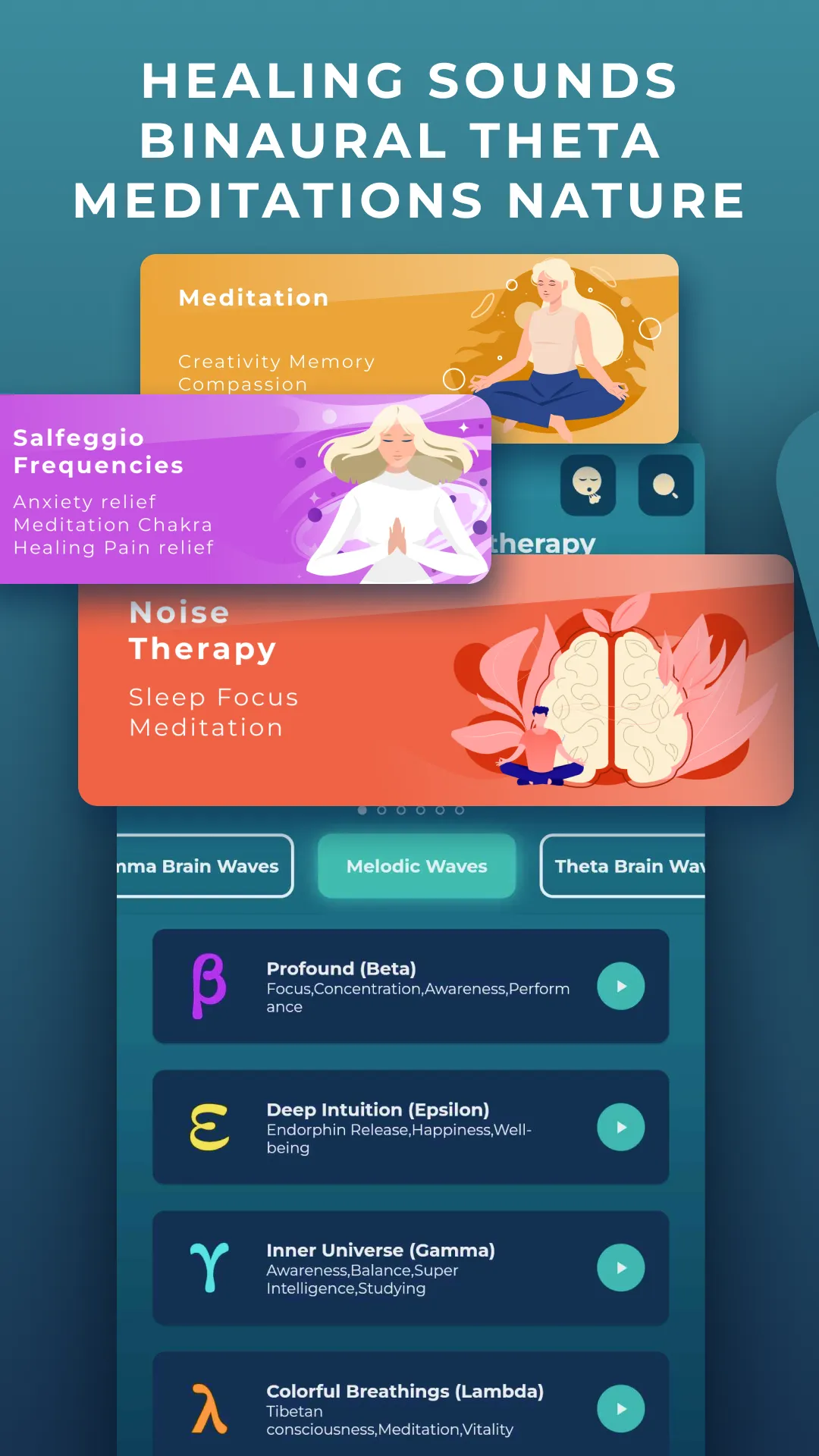 Healing Sounds & Sound Therapy | Indus Appstore | Screenshot