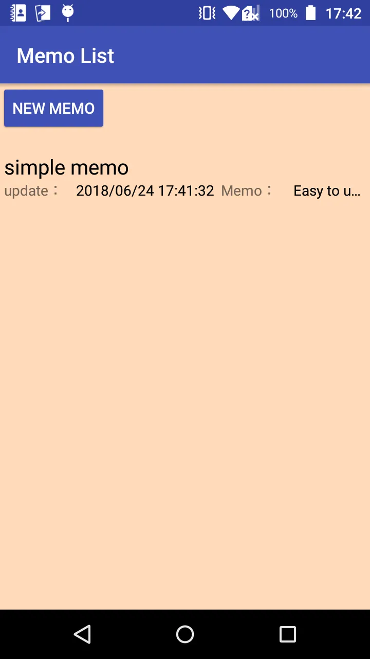 Simple memo | Indus Appstore | Screenshot