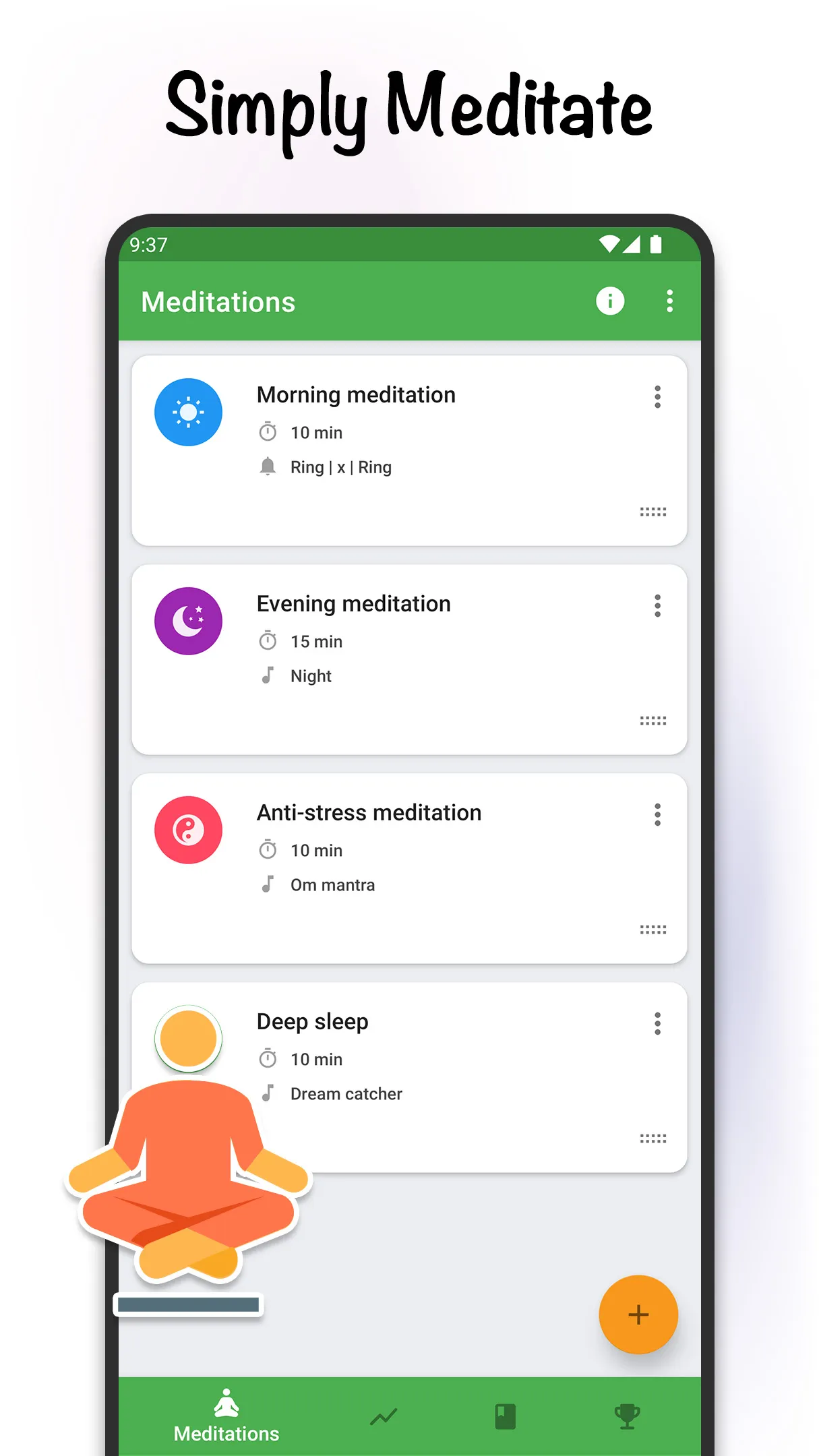 Simple Meditation Timer | Indus Appstore | Screenshot