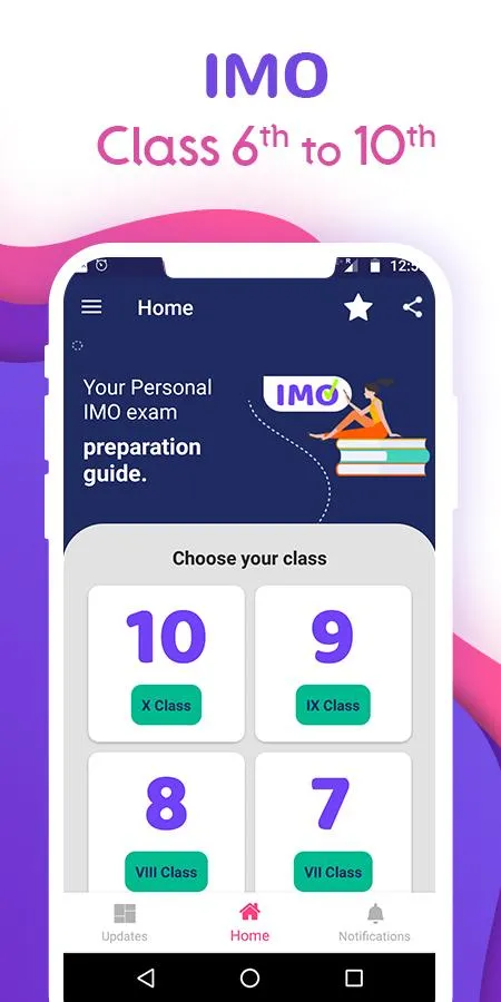 IMO 2025 : Class 10th to 6th | Indus Appstore | Screenshot