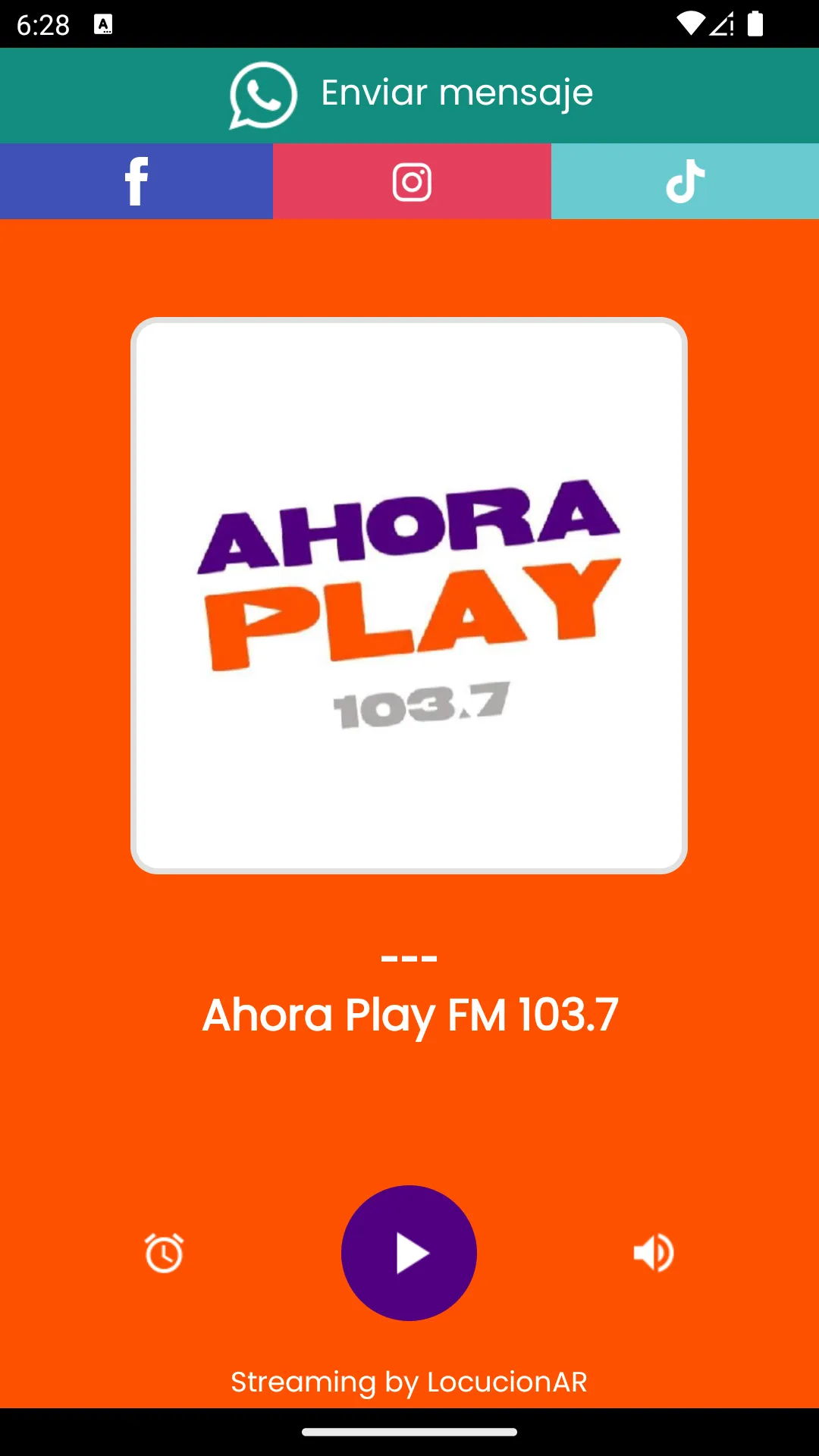 Ahora Play FM 103.7 | Indus Appstore | Screenshot