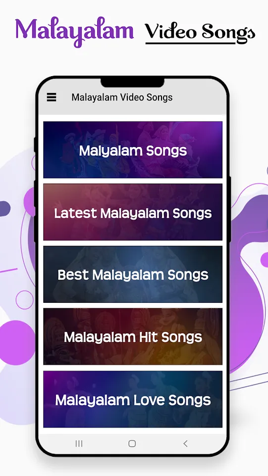 Malayalam Songs: Malayalam Vid | Indus Appstore | Screenshot