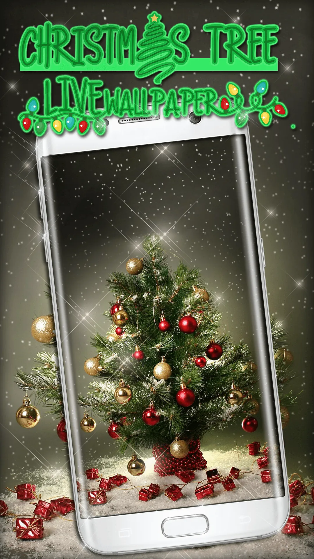 Christmas Tree Live Wallpaper | Indus Appstore | Screenshot