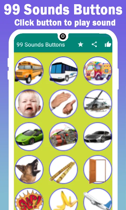 99 Sounds Buttons Funny | Indus Appstore | Screenshot